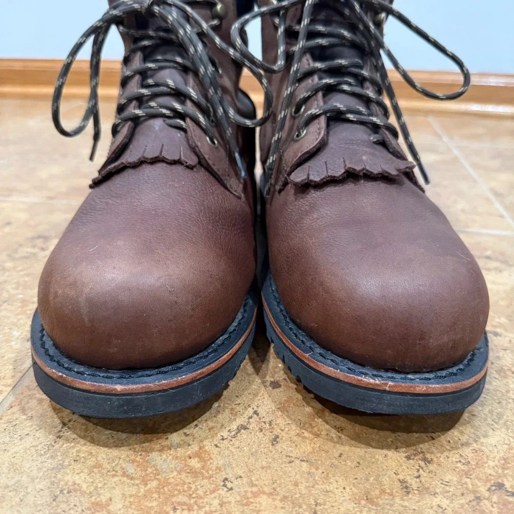 Cabela's Kiltie 2.0 Waterproof Work Boots Men‎ 12W Dark Brown